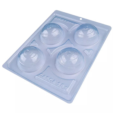 Forma de Chocolate Especial 3 Partes - Esfera Concha - BWB10449